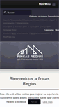 Mobile Screenshot of fincasregius.com